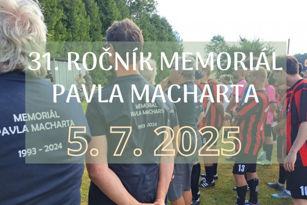 31. ročník Memoriál Pavla Macharta
